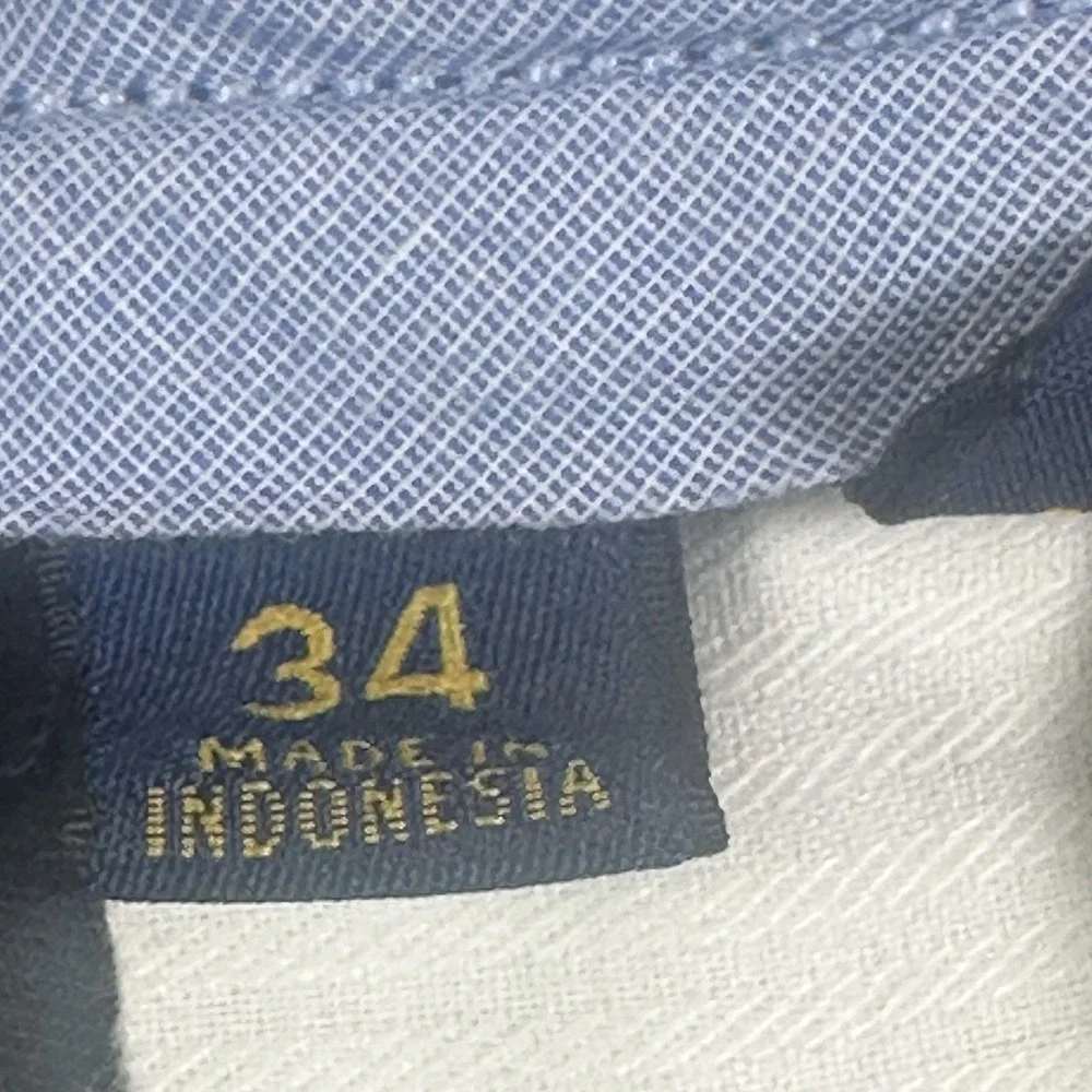 Polo‎ Ralph Lauren Mens Shorts 34 X 10 Stretch Classic Fit Navy Blue Preppy